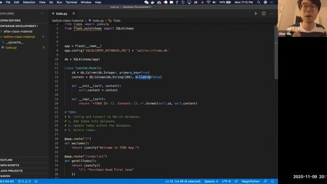Database Development I | Backend Lecture 11 смотреть онлайн