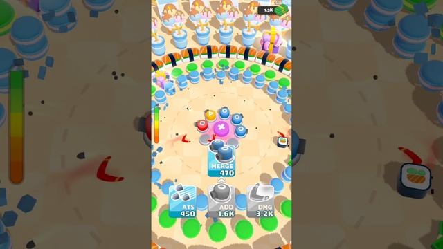 Merge Tower 3D - Gameplay Walkthrough Part 1 Merge Turrent Idle Shooter Game (iOS, Android) смотреть онлайн