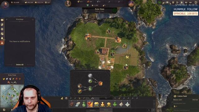 Haciendák és Felhőkarcolók Anno 1800 Seasons of Silver Összes DLC, 3 hard AI #27. rész | Kadam смотреть онлайн