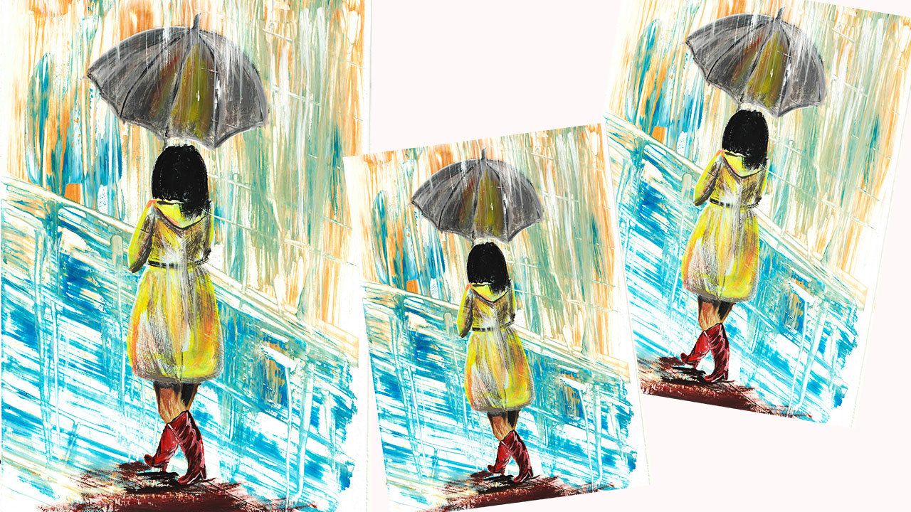 Как нарисовать девушку. Как нарисовать весну. смотреть онлайн