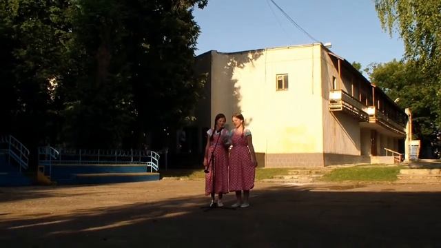 Русские народные танцы и песни. Лагерь Сокол 2 смена 2014. 1 июля