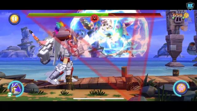 Angry Birds Transformers - Superion Vs. Unicron