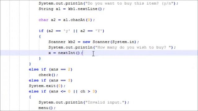 Java Project 1 - Making a Store's Menu pt. 2 (CMD) смотреть онлайн