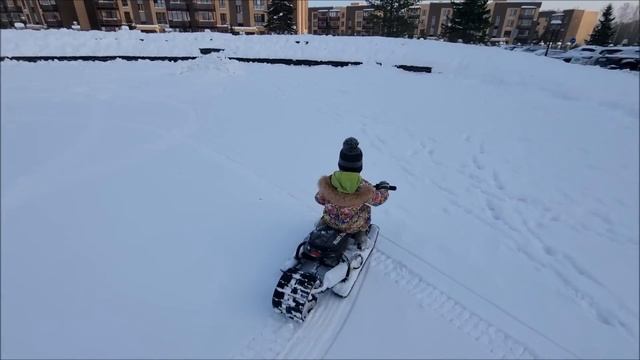 Редукторный снегокат смотреть онлайн