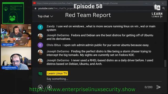 Enterprise Linux Security Episode 58 - Tales from the Red Team смотреть онлайн