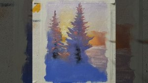 Рисуем елочки .Мастер-классы Вугара Мамедова