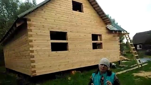 Отзыв клиента Дом 8х10 из бруса, Волоколамский район, дер. Чаши, Московская область смотреть онлайн