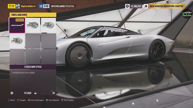 Forza Horizon 5 - McLaren Speedtail Customization
