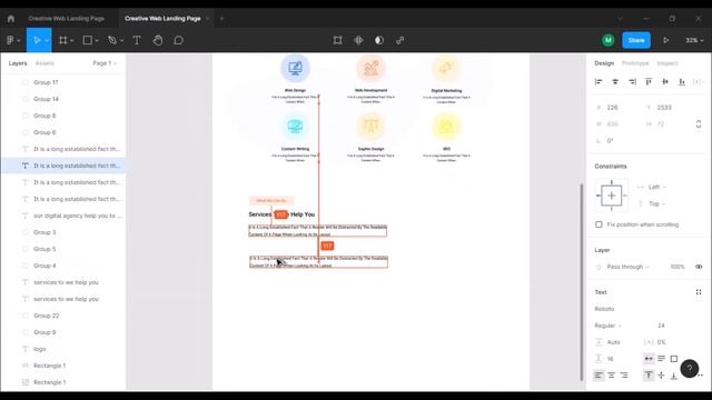 Creative Agency Web Landing Page Design (2022Trends) | Figma Tutorial | Landing Page Design | смотреть онлайн