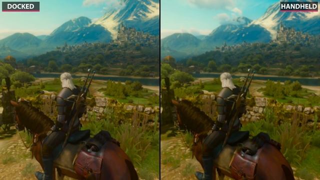 The Switcher 3 – Switch Docked Vs. Handheld Frame Rate Test Graphics Comparison Witcher 3
