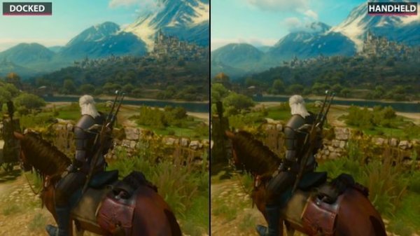 The Switcher 3 – Switch Docked vs. Handheld Frame Rate Test Graphics Comparison Witcher 3