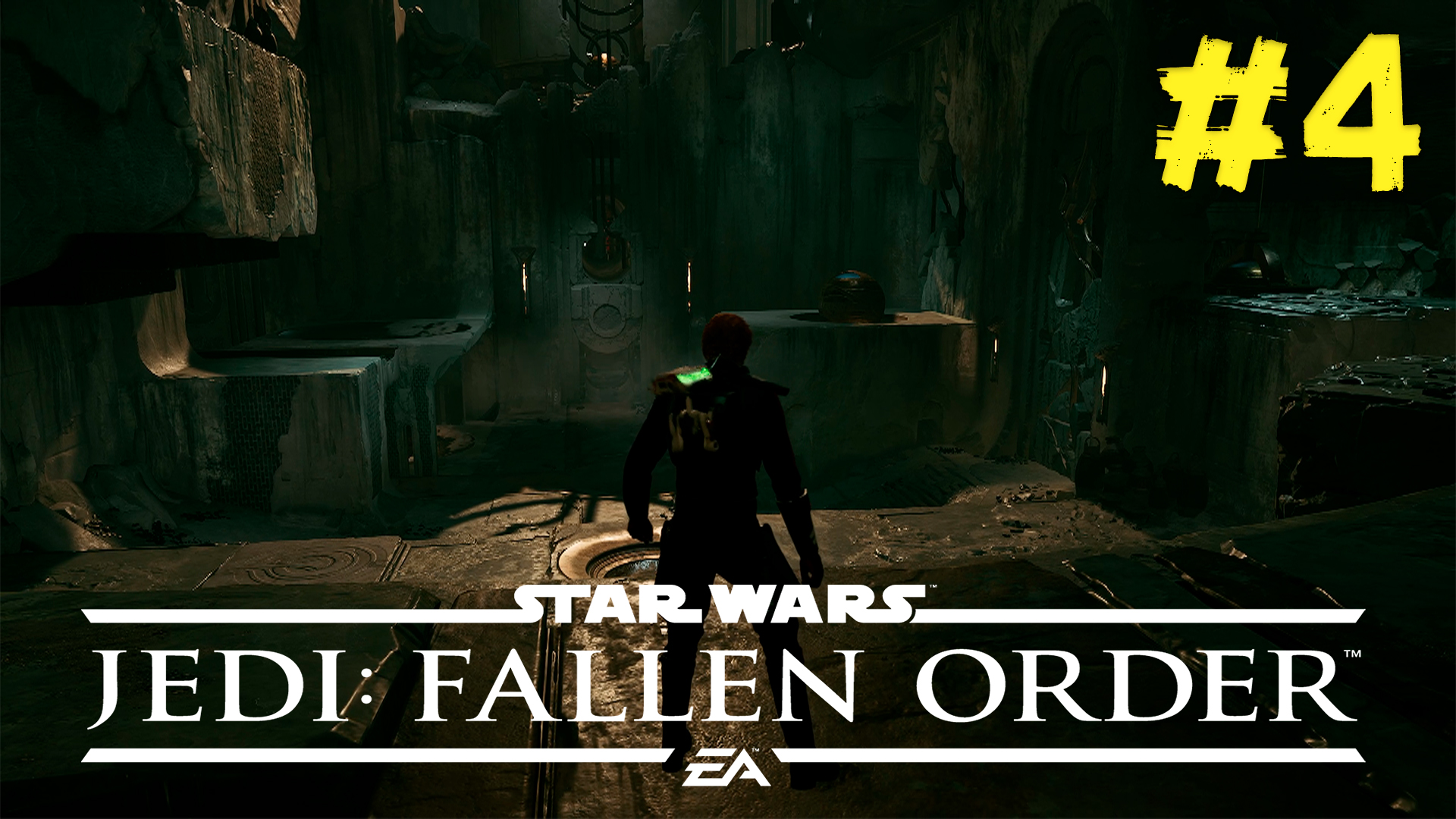 ПРОХОЖУ ДРЕВНЮЮ ГРОБНИЦУ С ГОЛОВОЛОМКАМИ ► : Star Wars Jedi: Fallen Order #4 смотреть онлайн
