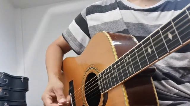 Yamaha FG-401 Japan 1977 ป้ายส้ม ไม้หลังสามชิ้น Coral rosewood смотреть онлайн