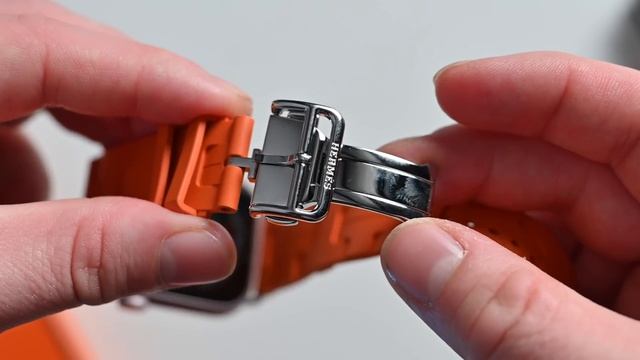 Hermes' New Leather-Free Apple Watch Bands For Apple Watch Series 9!
