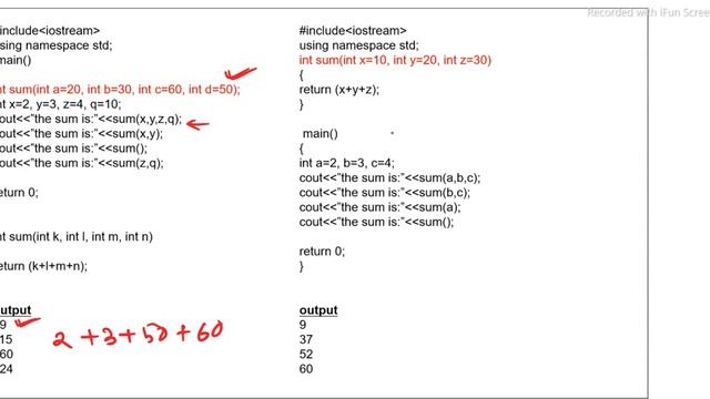 What is Default Argument: OOP with C++ смотреть онлайн