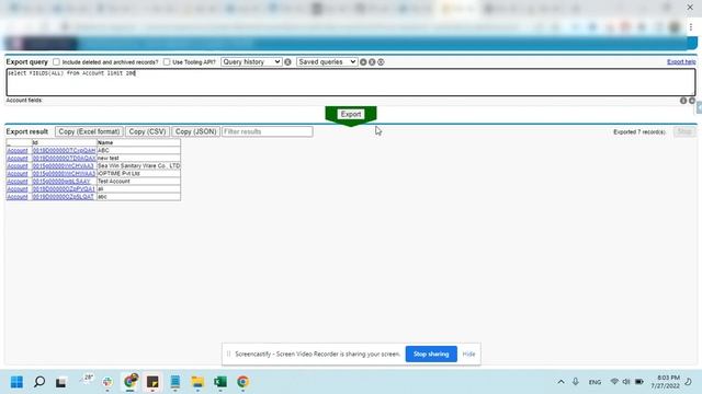 How to Export Data From Salesforce To Excel Sheet смотреть онлайн