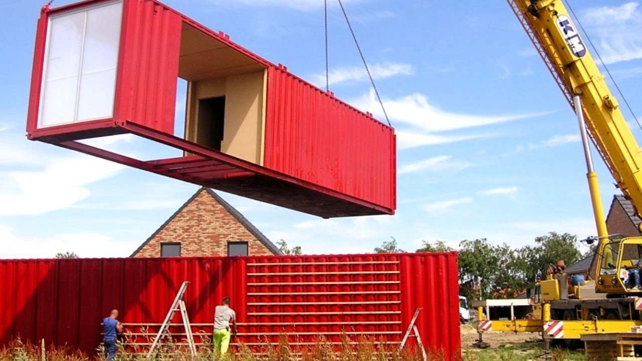 Как сделать дом из морского контейнера смотреть онлайн