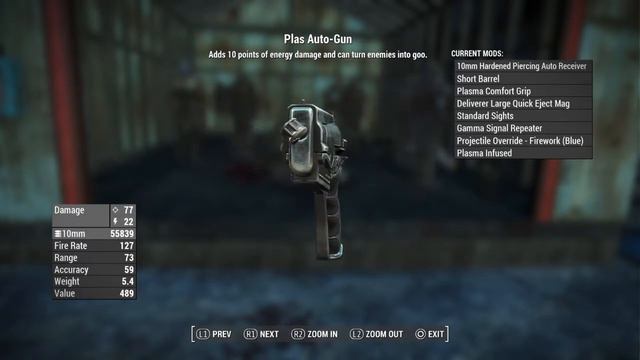 Fallout 4 - WACKY WEAPONS - UNIQUE CREATIONS - Adapted Laser, BuckBlaster, Mega-Fist, Plas Auto-Gun смотреть онлайн
