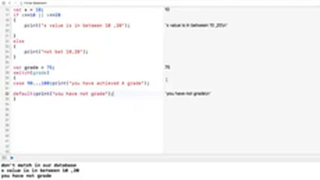 Swift 3.0 Hindi Tutorial 2017 : If Else and Switch Statement in Swift 3.0 and iOS 10 Part-2 смотреть онлайн