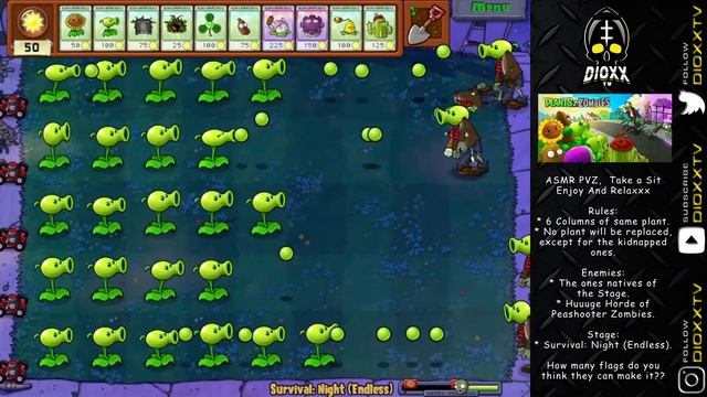 ASMR Plants vs. Zombies... Peashooters Peas vs Peashooter Zombies. смотреть онлайн