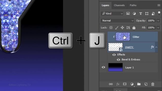 Photoshop Tutorial: How to Create Stunning, Glitter-filled, Glass Text! смотреть онлайн