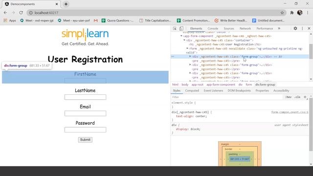 Angular Forms Tutorial | Angular Tutorial For Beginners | Building Forms In Angular | Simplilearn смотреть онлайн