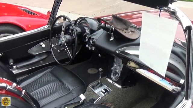 1961 Chevrolet Corvette C1 Convertible - Exterior and Interior - Oldtimer-Meeting Baden-Baden 2021 смотреть онлайн