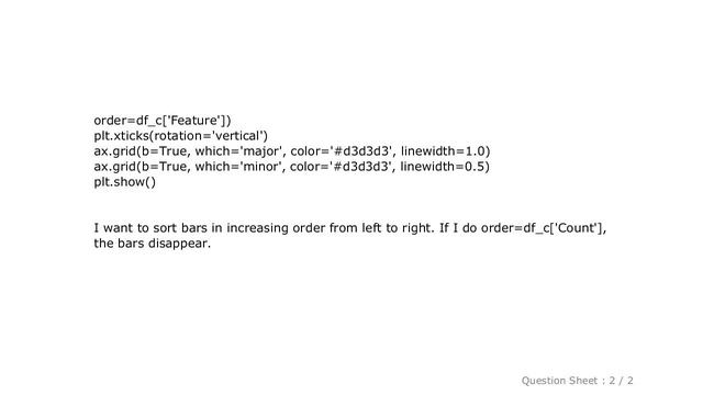 Pandas : How to sort bars in increasing order in a bar chart? смотреть онлайн