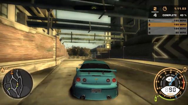 GAMEPLAY NFS MOST WANTED BLACK EDITION(Blacklist 13) смотреть онлайн