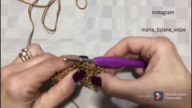 TUTORIAL BORSETTA CESTINO PUNTO NOCCIOLINA?TIZIANA VOLPE CROCHET ? смотреть онлайн