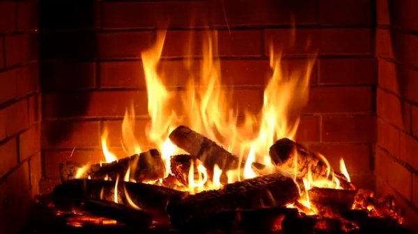 Камин с музыкой