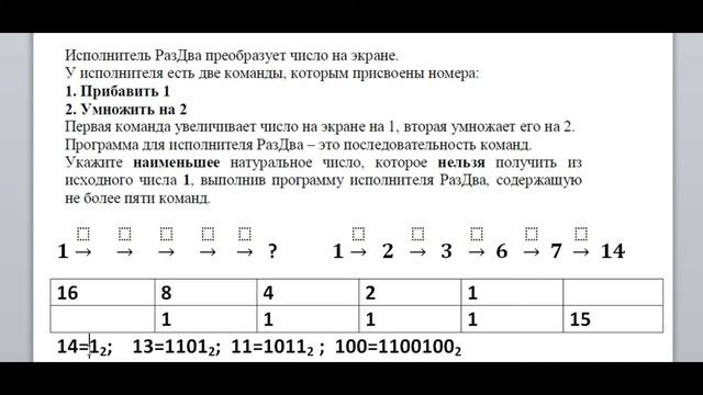 Задание №22. ЕГЭ информатика. Вариант 1910403 смотреть онлайн