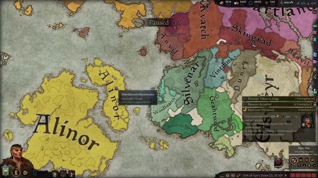 Overseas Raiding - Bosmer! - Let's Play Elder Kings 2 [CK3 Mod] - 11 смотреть онлайн