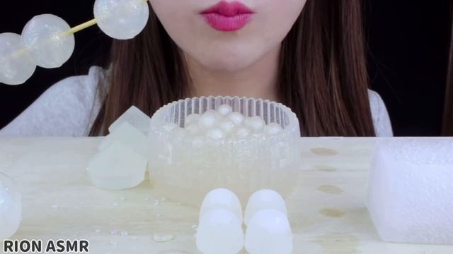 【ASMR】【RECIPE】CLEAR DESSERTS? CINDERELL SLIPPER,ICE MUKBANG 먹방 食べる音 EATING SOUNDS NO TALKING смотреть онлайн