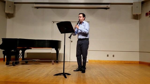 Stravinsky, 3 pieces for solo clarinet смотреть онлайн