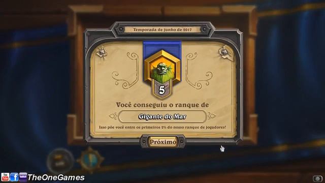 Hearthstone #Drops Meus Baús de Recompensa de Ranked Temporada Junho17 (S39) смотреть онлайн