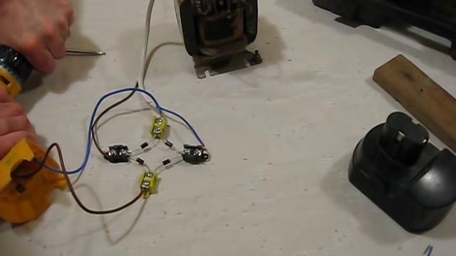 Переделка шуруповерта на сетевой смотреть онлайн