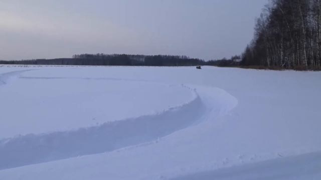 По пухляку на мотобуксировщике Нева МС-6 смотреть онлайн