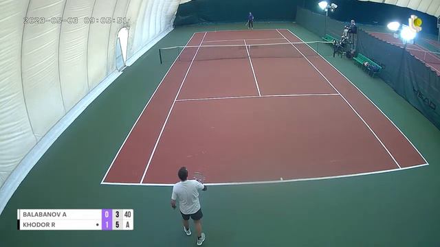 Теннис. Открытый турнир Лига Про. Балашиха. Турнир А. 03.05.2023г. смотреть онлайн