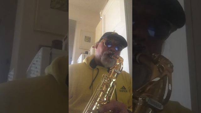 My Friend jazz standard “LINE FOR LYONS”(and Gerry Mulligan)version The Busker For Alto Sax смотреть онлайн