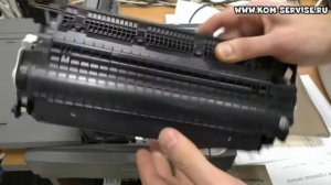 Как вытащить картридж из копира  серии Canon FC.
