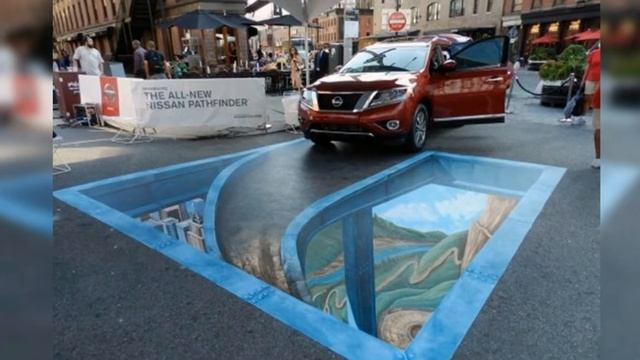 Самые Крутые Граффити На Асфальте {Best Graffiti)