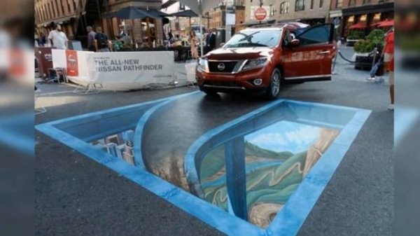 Самые Крутые Граффити На Асфальте {Best Graffiti)