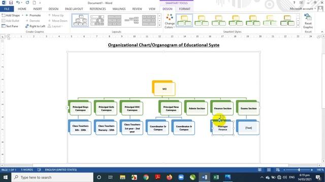 how to create organizational chart in word 2013 | make organogram in word [urdu / hindi / english] смотреть онлайн