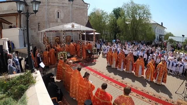 Празднование чудотворной иконы Божией Матери "Неупиваемая Чаша". смотреть онлайн