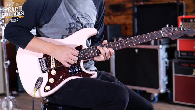 No Talking...Just Tones | Fender Limited Edition American Professional II Stratocaster | Shell Pink смотреть онлайн