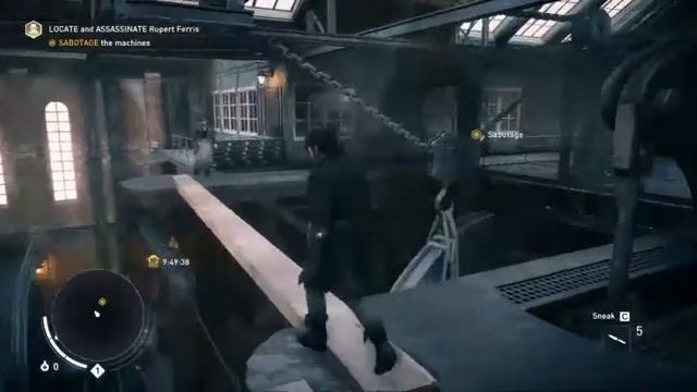 Assassins Creed Syndicate Gameplay on Amd Radeon R7 240 2gb DDR3 lMEDl l768pl lDX11l смотреть онлайн