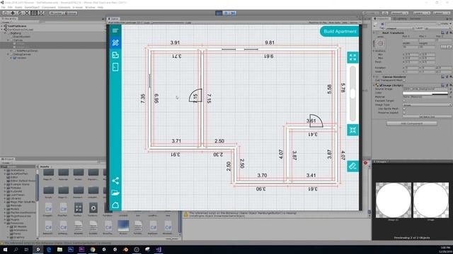 [Demo] Apartment Creator App - (Made with Unity) смотреть онлайн