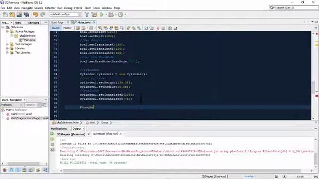 How to program in Java- Javafx animation is better than Swing see how (Davidesk Academy) part 7 смотреть онлайн