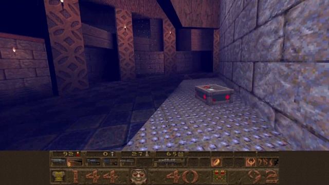 Quake (with Copper) (Nightmare 100%) Walkthrough (E4M6: The Pain Maze) смотреть онлайн